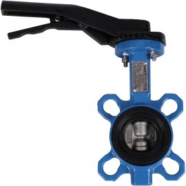 *VPI4449-02EP0040 Tecofi Затвор дисков.поворотный, корпус ковкий чугун, диск нж сталь VPI4449 Ду40 Ру16 EP, VPI4449-02EP0040