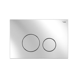 Панель смыва РЕХАУ NOVA ORB STEEL с круглыми клавишами, нержавеющая сталь, цвет нержавеющая сталь, глянцевый, 19102611001