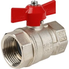 Кран шаровой Itap IDEAL 092 1 муфтовый полнопроходной (бабочка)