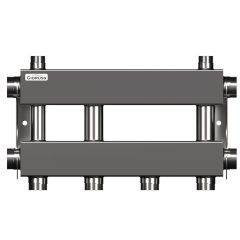 Модульный коллектор GIDRUSS MKSS-150-2x32 (до 150 кВт, 2 магистр. подкл. G 1, 2 контура G 1 вверх или вниз)