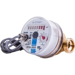 Счетчик холодной воды WFK24.D080 (IP68, Ду=15мм, L=80мм, Qном=1,5 м3/ч, импульсный выход ГЕРКОН, класс защиты от пыли и влаги IP68)