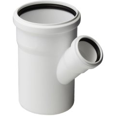 Тройник Pro Aqua Stilte D75x50/45 Белый, ST207545W