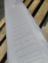 Уцененный товар (потертости): Стальной панельный радиатор ROMMER Ventil 22/200/2200 нижнее правое подключение, RRS-2020-222220