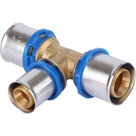 Тройник APE переходной 26х20х26 для металлопластиковых труб прессовой, ARL2400323