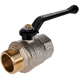 Кран шаровой BUGATTI Oregon (ручка-рычаг алюминий) внут-нар резьба 1 1/4