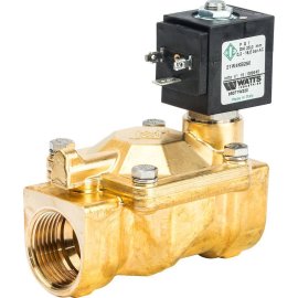 Соленоидный клапан Watts 850Т (850Т1W220) для систем водоснабжения 1 230V Н.З., 10023640