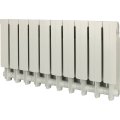 Радиатор алюминиевый Global VOX- R 350 10 секций боковое подключение (белый RAL 9010), VX03501010