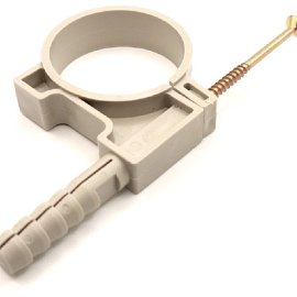 Дюбель-хомут крепление для труб бобры, 50, RTP