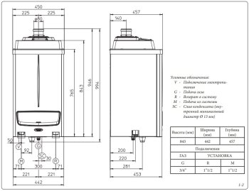 Газовый котел Immergas VICTRIX PRO 35 2 ErP одноконтурный