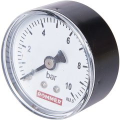Манометр аксиальный ROMMER 50 мм 1/4