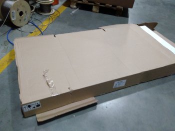 Уцененный товар (вмятины): Шкаф распределительный встроенный STOUT 19-20 выходов (ШРВ-7) 670х125х1346