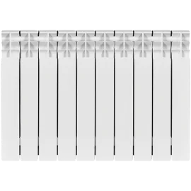 Радиатор биметаллический STOUT TITAN 500 10 секций боковое подключение (белый RAL 9016), SRB-3310-050010