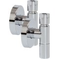 Набор угловых кранов LUXOR серия 50, 70972101CC