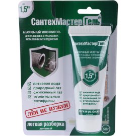 Гель СантехМастерГель Сантехмастер Зеленый,тюбик 60гр,блистер, 61030