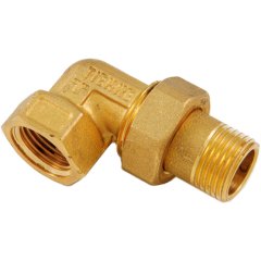 Уголок TIEMME трехкомпонентный с уплотнительным кольцом 1 1/4 x1 1/4