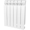 Радиатор алюминиевый Global ISEO 800 12 секций боковое подключение (белый RAL 9010)