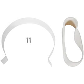 Хомут комплект D100 ROMMER (уплотнение под хомут, хомут стальной гнутый, саморезы)