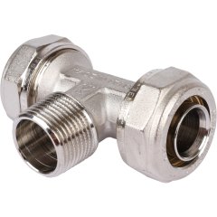 Тройник TIEMME с наружной резьбой (32х3.0х1), 1600085