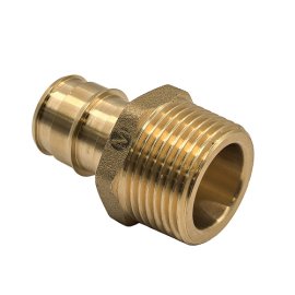 Муфта радиальная, латунь, наружная резьба,32х 1, желтый, RTP