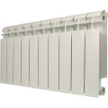Радиатор биметаллический Global STYLE PLUS 350 10 секций боковое подключение (белый RAL 9010), STP03501010