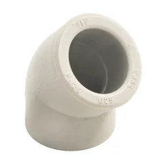Угольник PPR  25х45, PN25 серый, РТП
