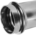 Муфта ROMMER надвижная, 42, из нержавеющей стали прессовой