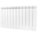Радиатор биметаллический Global STYLE EXTRA 500 12 секций нижнее правое подключение (белый RAL 9010), STE05001012/DS