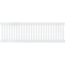 Трубчатый стальной радиатор КЗТО РС 1-500-26 секций 1/2 боковое подключение RAL9010, РС15002612RAL9010