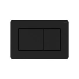 Панель смыва РЕХАУ NOVA QUAD STEEL с прямоугольными клавишами с покрытием против отпечатков пальцев, нержавеющая сталь, черный, матовый, 19102731001