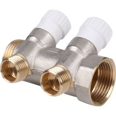 Коллектор распределительный STOUT 1 , 2 отвода 1/2