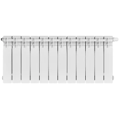 Радиатор биметаллический STOUT TITAN VENTIL 350 12 секций нижнее правое подключение