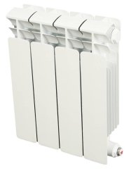 Радиатор биметаллический RIFAR BASE 200 4 секции боковое подключение (белый RAL 9016)