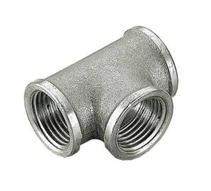 Тройник TIEMME никелированный B1 1/2, 1500171