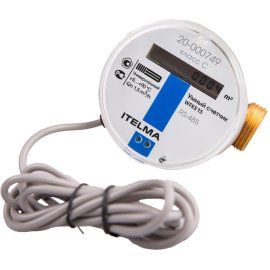 Электронный счетчик холодной воды ITELMA RS-485, класс точности С, Ду 15 мм, L 80 мм, WFKE 15.C1-080-485-0