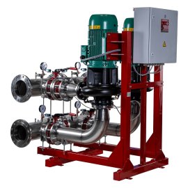 Модульная насосная установка Wilo CO 4 BL 125/185-5,5/4/SK-FFS-R-CS, 2454614