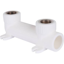 Двойной угольник Kalde для гибкой подводки 25x1/2, 3222-btt-250b00