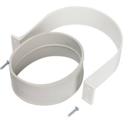 *SCA-6010-000001 STOUT Элемент дымохода  комплект для соединеия труб внешний DN100, уплотнение EPDM  и хомут в комплекте.