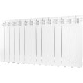 Радиатор алюминиевый Global VOX- R 500 14 секций боковое подключение (белый RAL 9010), VX05001014