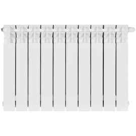 Радиатор биметаллический STOUT TITAN VENTIL 500 10 секций нижнее правое подключение, SRB-3320-050010