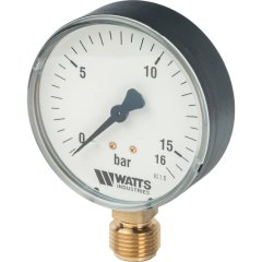 Манометр радиальный WATTS 80мм 1/2