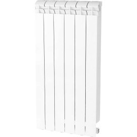 Global VOX-R 800 4 секции радиатор алюминиевый боковое подключение (белый RAL 9010), VX08001004