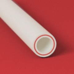 Труба PPR/GF/PPR  20х3,4 PN25 серый 2м РТП