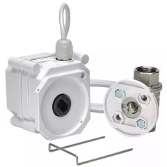 Кран с электроприводом ШЭП GIDROLOCK Ultimate 12V Enolgas 1 дюйм BS