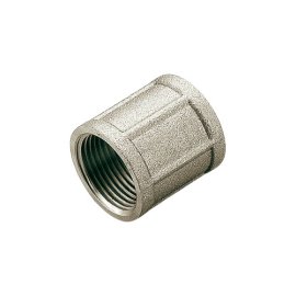 Муфта TIEMME ВВ 1/2х3/8 никель, 1500453
