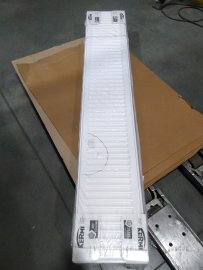 Уцененный товар (царапины, потертости): Стальной панельный радиатор Kermi Profil-V FTV 22/300/1800 нижнее подключение белый RAL 9016, FTV220301801R2Y