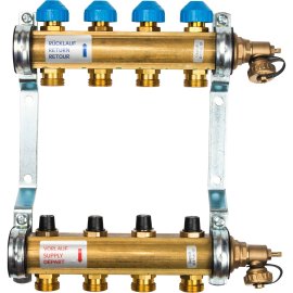 Коллектор для теплых полов Watts HKV-4, 10004176