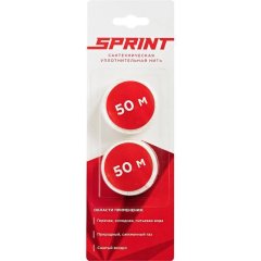 СантехМастерГель Уплотнительные нити Набор сменных катушек Sprint, 2x50, Блистер, 04064
