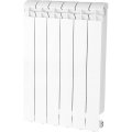 Радиатор алюминиевый Global GL-600 6 секций боковое подключение (белый RAL 9010)
