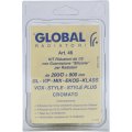 Присоединительный набор для радиатора Global 011046 CHROME Global KIT 1/2 (цвет хром.)), A046KIT1/299
