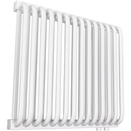 2-х трубчатый радиатор стальной ROMMER RST 2050/14 секций нижнее правое подключение RAL9016, RST-205014-020